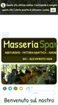 Mobile Screenshot of masseriasparano.it
